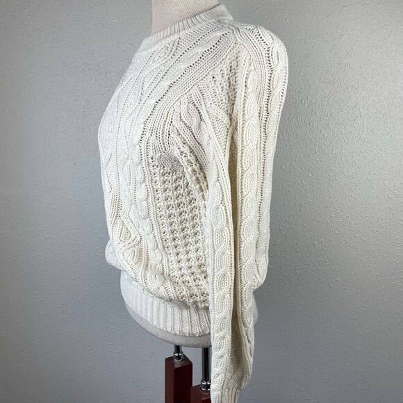 Vintage Daddy’s Money Cable Knit Sweater Size S EUC - Picture 3 of 6